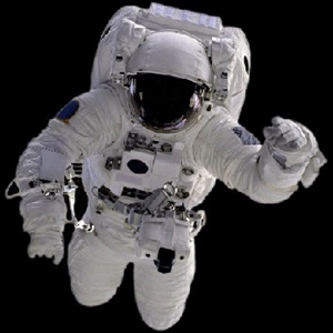 Astronaut in space that needs to be rescued.